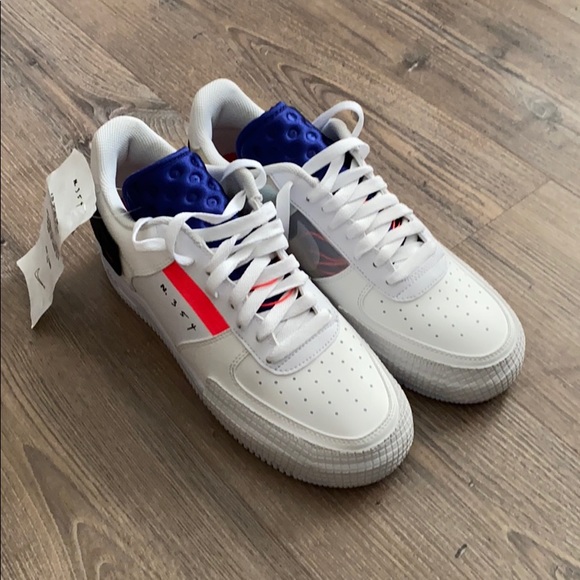 Nike Air Force AF1-Type Summit White size 13.5 - Picture 3 of 6